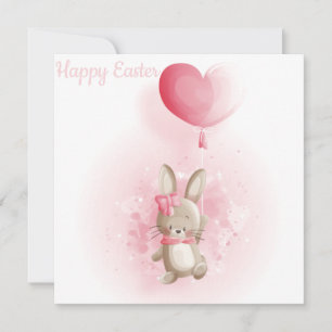 Niedlich Ostern Feiertagskarte
