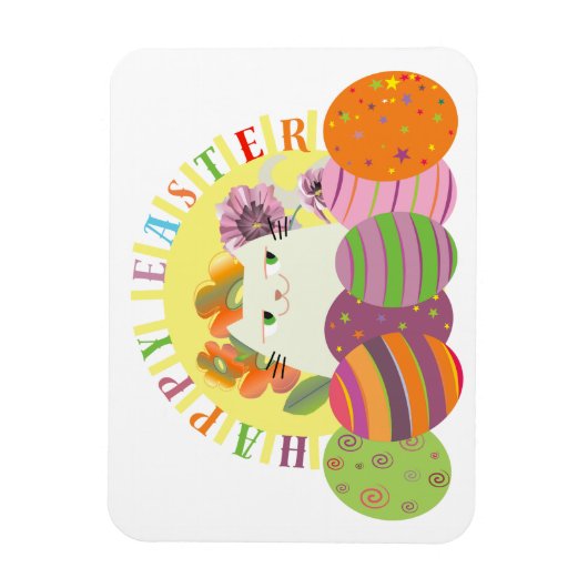Niedlich Ostern Magnet (Vertikal)