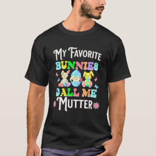 Niedlich Ostern meine Lieblings-Bunnies nennen mic T-Shirt