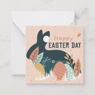 Niedlich Ostern Mitteilungskarte
