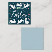 Niedlich Ostern Mitteilungskarte (Vorne/Hinten)