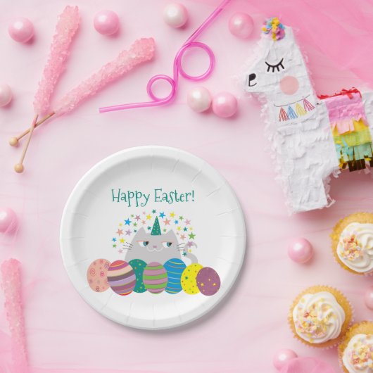 Niedlich Ostern Pappteller (Party)