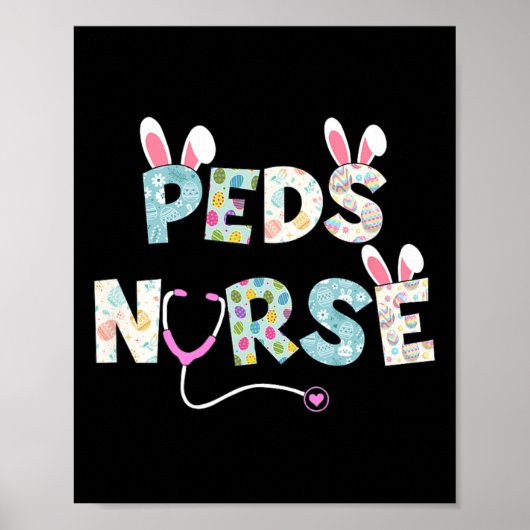 Niedlich Ostern Peds Kurse Sonnige Ohren Happy Ost Poster (Vorne)