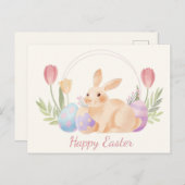 Niedlich Ostern Postkarte (Vorne/Hinten)