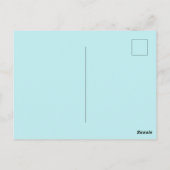 Niedlich Ostern Postkarte (Rückseite)