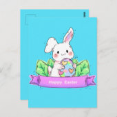 Niedlich Ostern Postkarte (Vorne/Hinten)