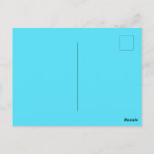 Niedlich Ostern Postkarte (Rückseite)