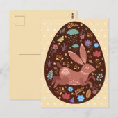 Niedlich Ostern Postkarte (Vorne/Hinten)