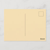 Niedlich Ostern Postkarte (Rückseite)