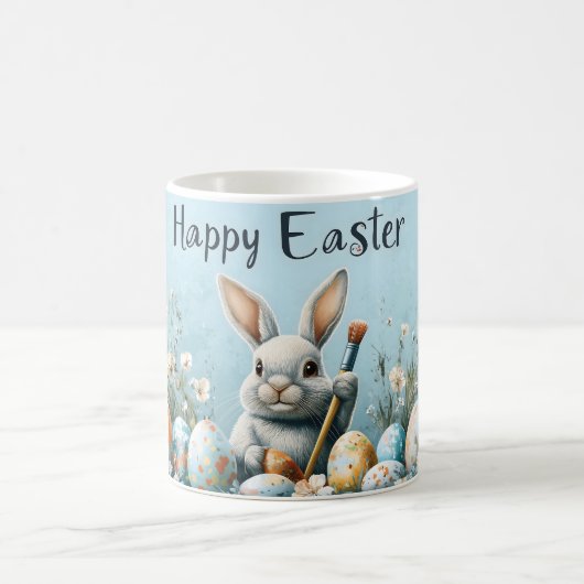 Niedlich Ostern Sonnenanbeter: Springtime Art Kaffeetasse (Mittel)