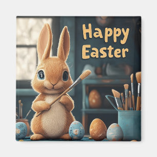 Niedlich Ostern Sonnenanbeter: Springtime Art Magnet