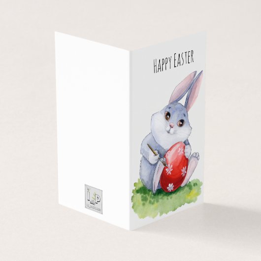 Niedlich Ostern Sonnige Malerei Ei Ferienkarte (Vorderseite)