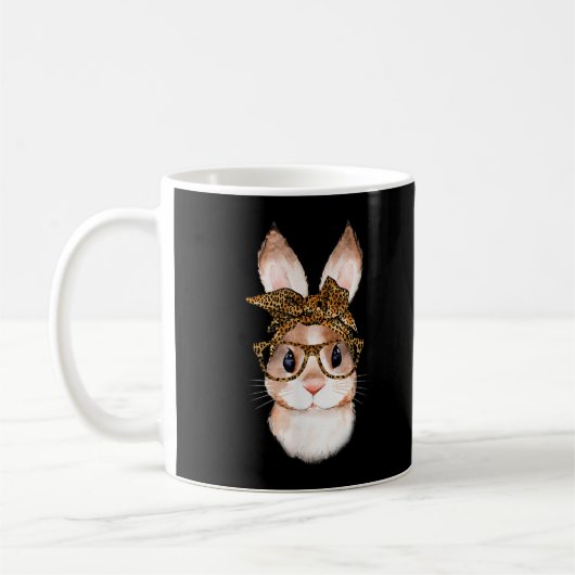 Niedlich Ostern Sonnige Mama Osterleopard Jahr des Kaffeetasse (Links)