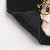 Niedlich Ostern Sonnige Mama Osterleopard Jahr des Mousepad (Ecke)