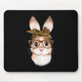 Niedlich Ostern Sonnige Mama Osterleopard Jahr des Mousepad (Vorne)