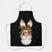 Niedlich Ostern Sonnige Mama Osterleopard Jahr des Schürze (Vorderseite)