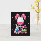 Niedlich Ostern Weingläser Sonnige Ohren trinken F Karte (Gelbe Blume)