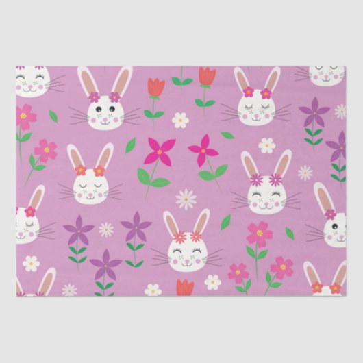 Niedlich Ostersonne mit rosa orangefarbenen violet Seidenpapier (Vorderseite)