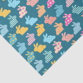 Niedlich Ostersonnenmuster Blau Seidenpapier (Ausschnitt)