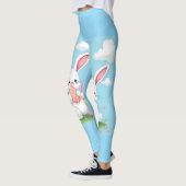 Niedlich Ostersonnige Leggings - Fun Spring De (Links)
