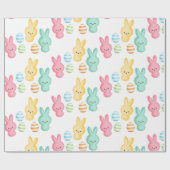 Niedlich Ostersonnige Marshmallows Geschenkpapier (Flach)