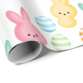 Niedlich Ostersonnige Marshmallows Geschenkpapier (Rolleneckpunkt)