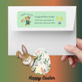 Niedlich Ostersonnige Rücksendeadresse