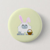 Niedlich OsterYeti Button (Vorderseite)