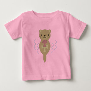 Niedlich Otter Baby T-shirt