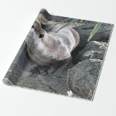NIEDLICH OTTER GESCHENKPAPIER (Ungerollt)