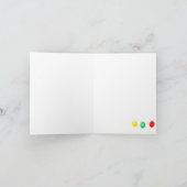 Niedlich Otter in Tuxedo Happy Birthday Karte (Innenseite)