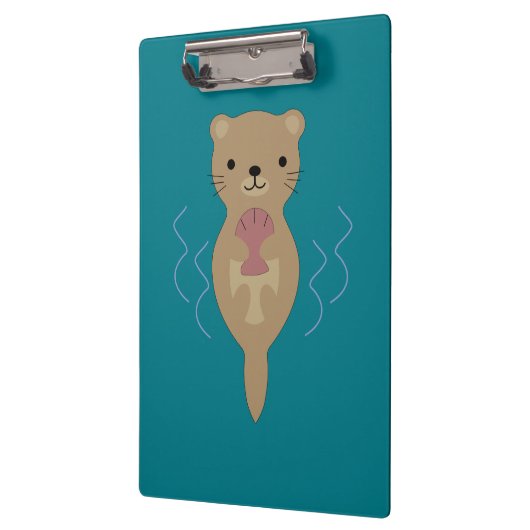 Niedlich Otter Klemmbrett (Links)