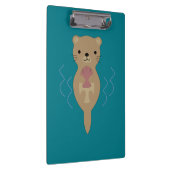 Niedlich Otter Klemmbrett (Rechts)