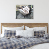 NIEDLICH OTTER LEINWANDDRUCK (Insitu (Schlafzimmer))