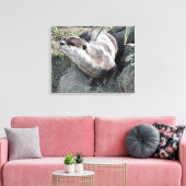 NIEDLICH OTTER LEINWANDDRUCK (Insitu (Wohnzimmer))