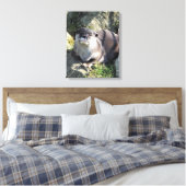 NIEDLICH OTTER LEINWANDDRUCK (Insitu (Schlafzimmer))