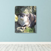 NIEDLICH OTTER LEINWANDDRUCK (Insitu (Holzboden))