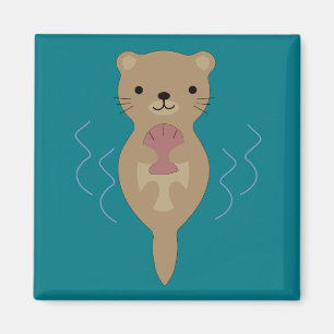 Niedlich Otter Magnet