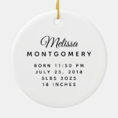 Niedlich Otter mit rosa Liebe Herz Keramik Ornament (Hinten)