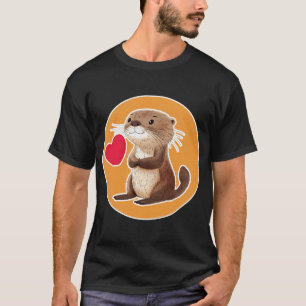 Niedlich Otter T-Shirt