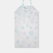 Niedlich Otter Weihnachtsmannmütze Weihnachten tra Geschenkanhänger (Rückseite)