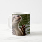 Niedlich Otters Kaffeetasse (Vorderseite Links)