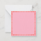 Niedlich Otters Mitteilungskarte (Rückseite)