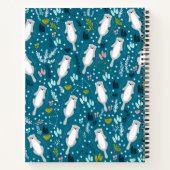 Niedlich-Otters-Notebook Notizblock (Rückseite)