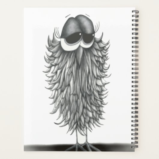 Niedlich Owl Ester Planer (Rückseite)