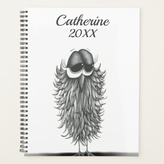 Niedlich Owl Ester Planer (Vorderseite)