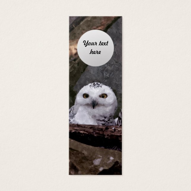 Niedlich Owls Lesezeichen (Vorderseite)
