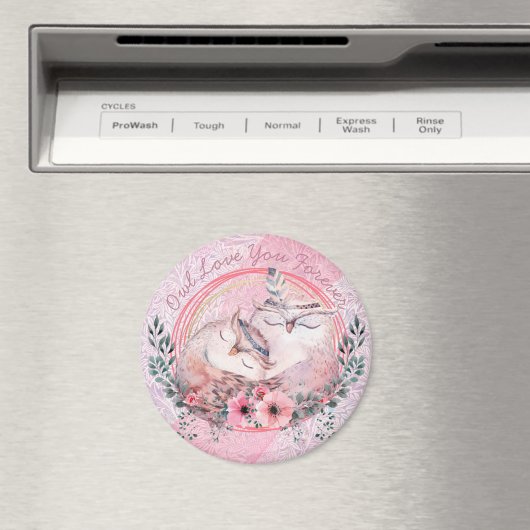 Niedlich Owls Magnet (In Situ (Geschirrspüler))