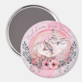 Niedlich Owls Magnet (Vorderseite/Rückseite)