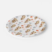 Niedlich Owls Party Paper Teller (Schrägansicht)